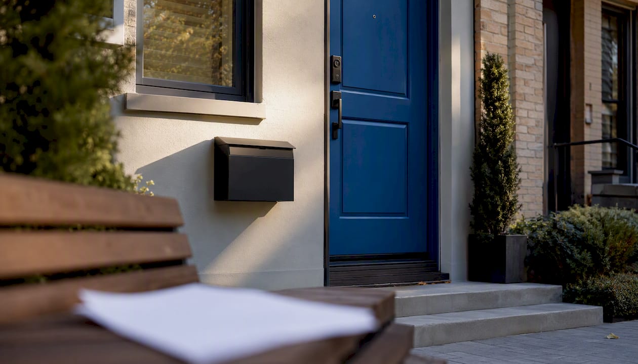 Rental property entrance symbolizing residency rules