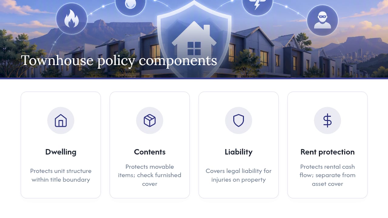 Four landlord insurance coverage categories
