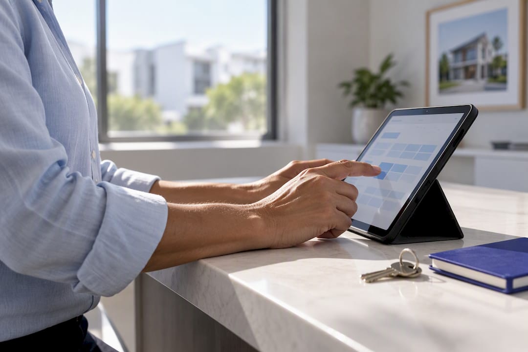 Landlord recording a rent payment date